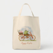 トートバッグ"ハッピーイースター"。 トートバッグ (正面)