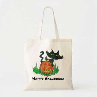 トートバッグ – ハロウィーン子猫