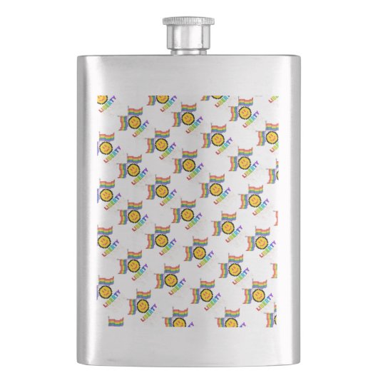 トートバッグ フラスク (正面)