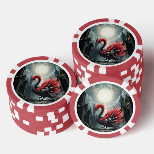 トートバッグ ポーカーチップ (積み重ね)