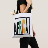 トートバッグ（中アフリカ） トートバッグ (クローズアップ)