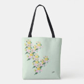 トートバッグ:春の花 トートバッグ (裏面)