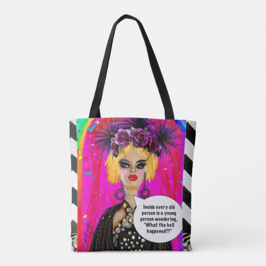 トートバッグ – 黒犬 (裏面)