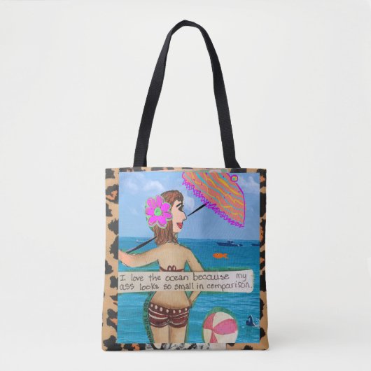 トートバッグ – 黒犬 (正面)