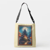 トートバッグ – 2つのパゴダのトート (裏面)