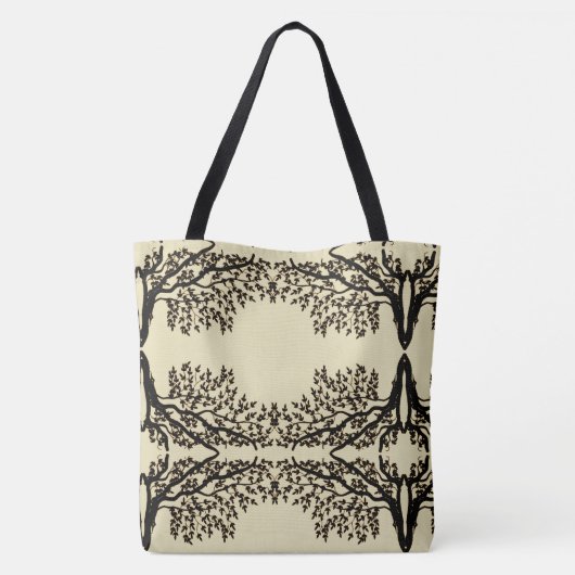 トートバッグ(ao) – 枝付き枝付き名前 トートバッグ (裏面)