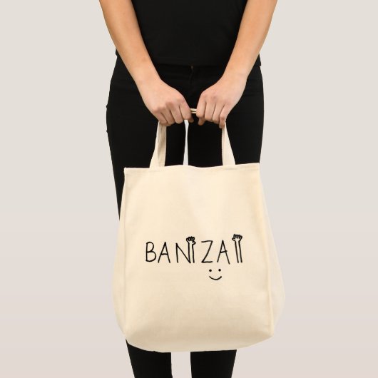 トートバッグ banzai (正面(商品))