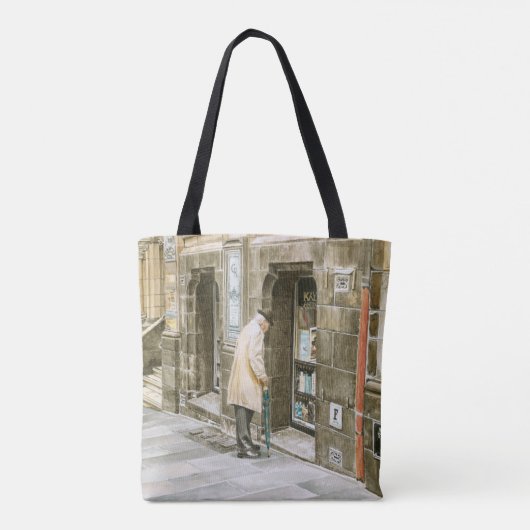 トートバッグ – 'Old Books' (裏面)
