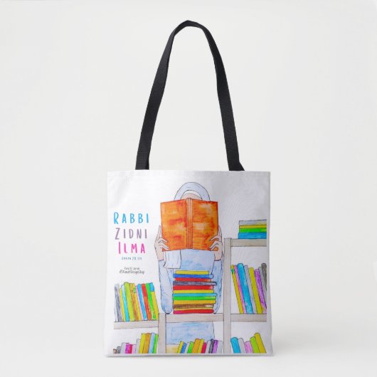 トートバッグ – Rabbi Ziddni Ilma (正面)