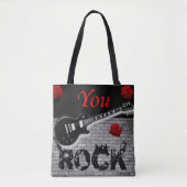 トートバッグyou rock music トートバッグ (正面)