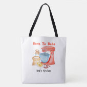 トートバ生まれッグを焼く トートバッグ (正面)