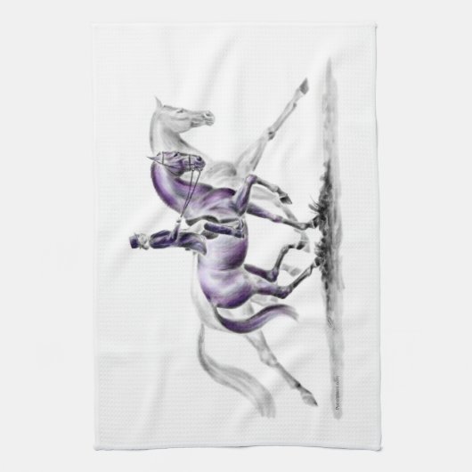 トートパイアフのドレスージホース キッチンタオル (縦)