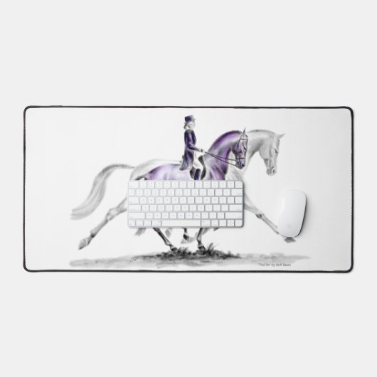 トートパイアフのドレスージホース デスクマット (キーボード&マウス)
