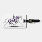 トートパイアフのドレスージホース ラゲッジタグ (正面横)