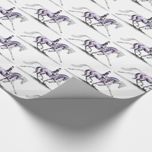 トートパイアフのドレスージホース ラッピングペーパー (角)