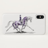 トートパイアフのドレスージホース Case-Mate iPhoneケース (裏面(横))