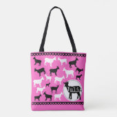 トートパーティーヤギ トートバッグ (裏面)