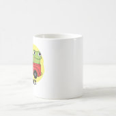 トートラックおもしろいトウトラックパン コーヒーマグカップ (中央)