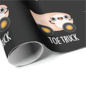 トートラックおもしろい解剖学体パーツプンダークBG ラッピングペーパー (ロールコーナー)