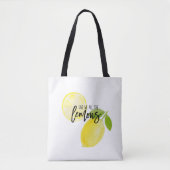 トート与えを私にすべて教える トートバッグ (正面)