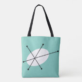 トート全体が眩しい青 トートバッグ (裏面)