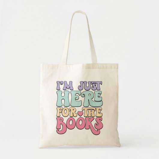 トート読ギフト今この本かわいい トートバッグ (正面)