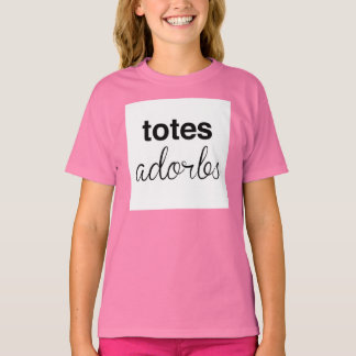 「トート飾り」ユースガールズグラフィックティー Tシャツ