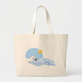 トート(ジャンボ): MLML第50の波 ラージトートバッグ