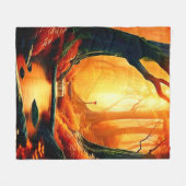 トート フリースブランケット (正面(横))