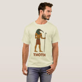 トート - 古代エジプトの知恵の神 Tシャツ (正面フル)