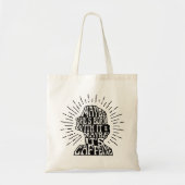 トート: 多分彼女はそれと生まれます多分それがカフェインの トートバッグ (正面)