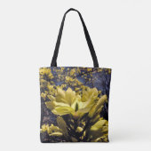 トート- Zoo Roadの黄色いMagnolias トートバッグ (裏面)