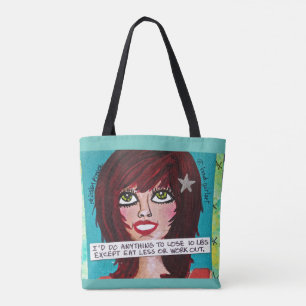 トートBAG-I " Dは10のLBSを失うことを何でもします トートバッグ