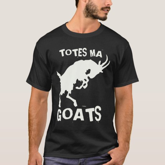 トートMaのヤギのワイシャツ Tシャツ (正面)