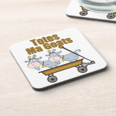 トートMaのヤギ コースター (左側)