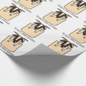 トートmaのヤギ(文字と) ラッピングペーパー (角)