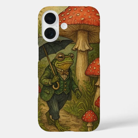 トードとキノコ Case-Mate iPhoneケース (裏面)