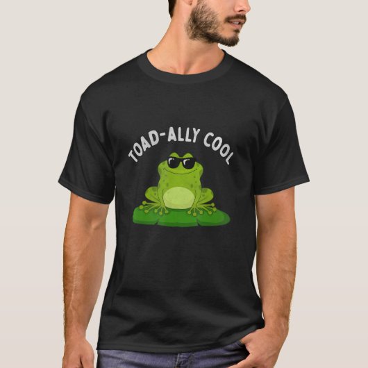 トードの味方クールカエル Tシャツ (正面)