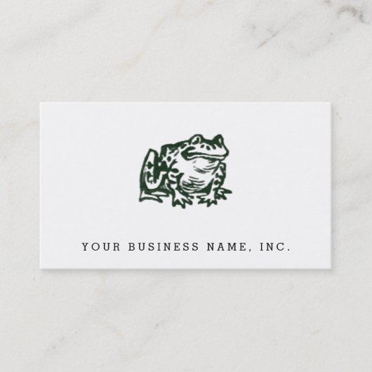 トード 名刺 (正面)