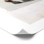 トーナメントの騎士3人、プレート「Aヒスト」 ポスター (角)