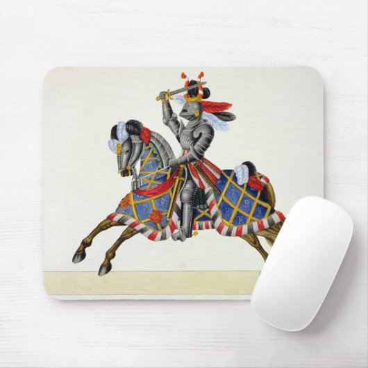 トーナメントの騎士、「歴史からのプレートの マウスパッド (マウス)