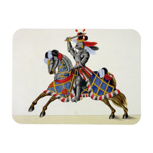 トーナメントの騎士、A History ofプレート マグネット (横)