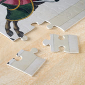 トーナメントの2人の騎士、「歴史からのプレート ジグソーパズル (側面)