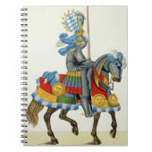 トーナメントへの彼の方法の騎士、「Aからのプレート ノートブック (正面)