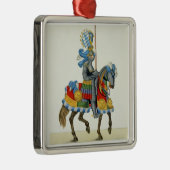 トーナメントへの彼の方法の騎士、「Aからのプレート メタルオーナメント (右)