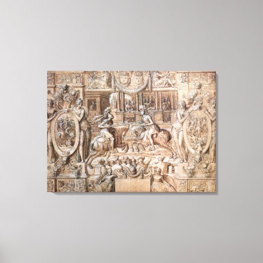 トーナメント キャンバスプリント (正面)