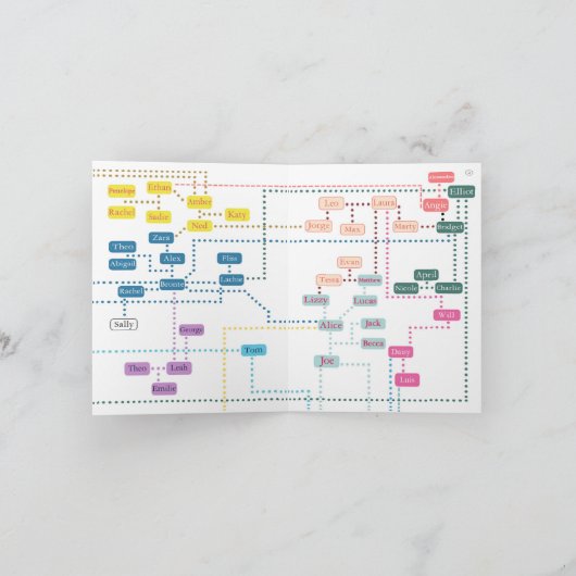 トーニバースインフォグラフィックブックマークPart 1 (2024年11月) シーズンカード (内部)