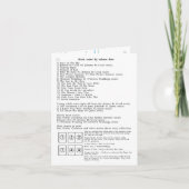 トーニバースインフォグラフィックブックマークPart 2 (2024年11月) シーズンカード (正面)