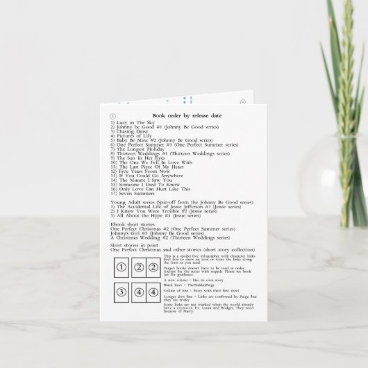 トーニバースインフォグラフィックブックマークPart 2 (2024年11月) シーズンカード (正面)