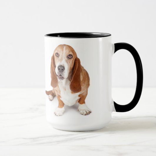 トービーのバセット犬のマグ マグカップ (右)